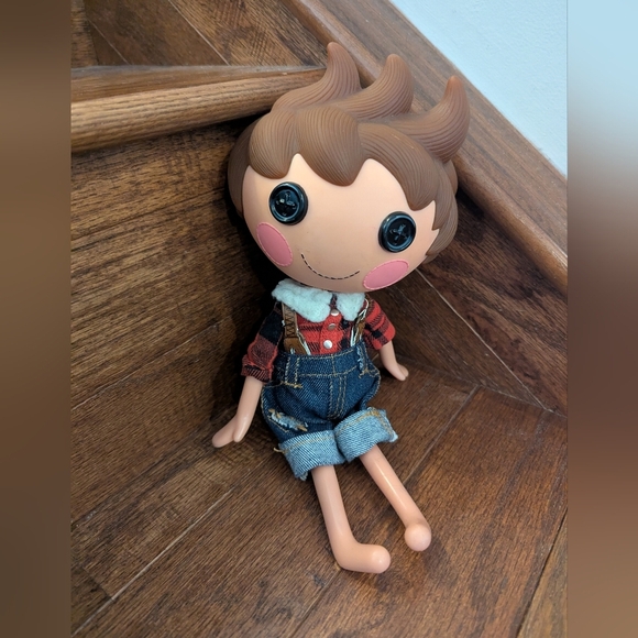 Retired Lalaloopsy Doll Boy Forest Evergreen lumberjack 2011 - Picture 6 of 9